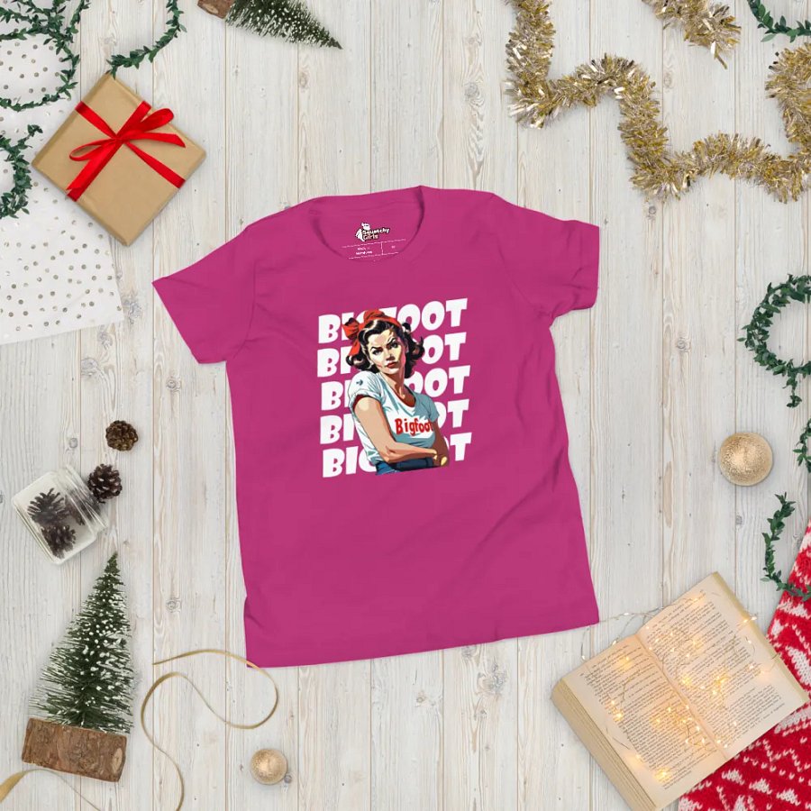Bigfoot Girls T-shirt | Tee for Young Girls product image (4)