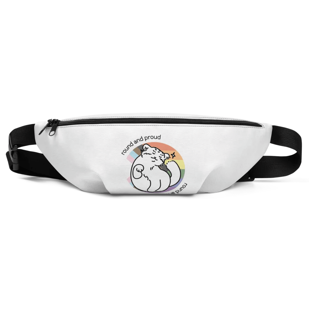 Round and Proud Manul Pride Pastels Version - Fanny Pack product image (1)