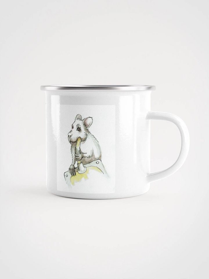 Plasma Rat Enamel Mug product image (1)