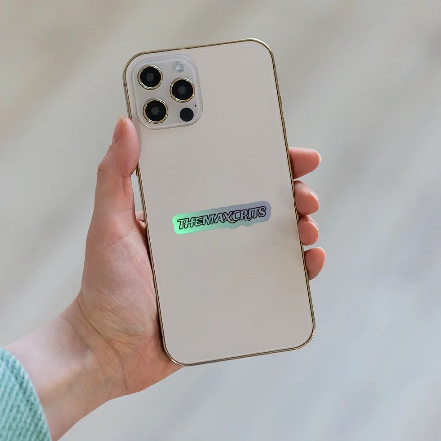 Glitchy Motion Holographic Sticker Set LOGO product image (8)