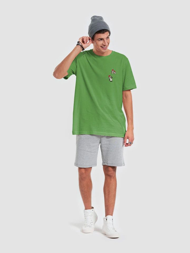 Pocket Panda Christmas Soft T-Shirt product image (2)