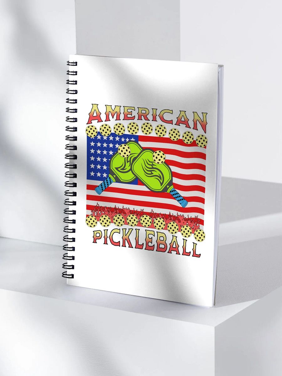 American Pickleball Spiral Notebook product image (3)