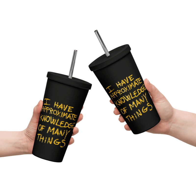 Demon Cat Insulated Tumbler with a Straw - Multicolor product image (7)