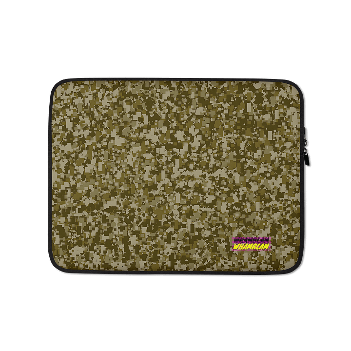 Pixelated Jungle Laptop Sleeve product image (1)