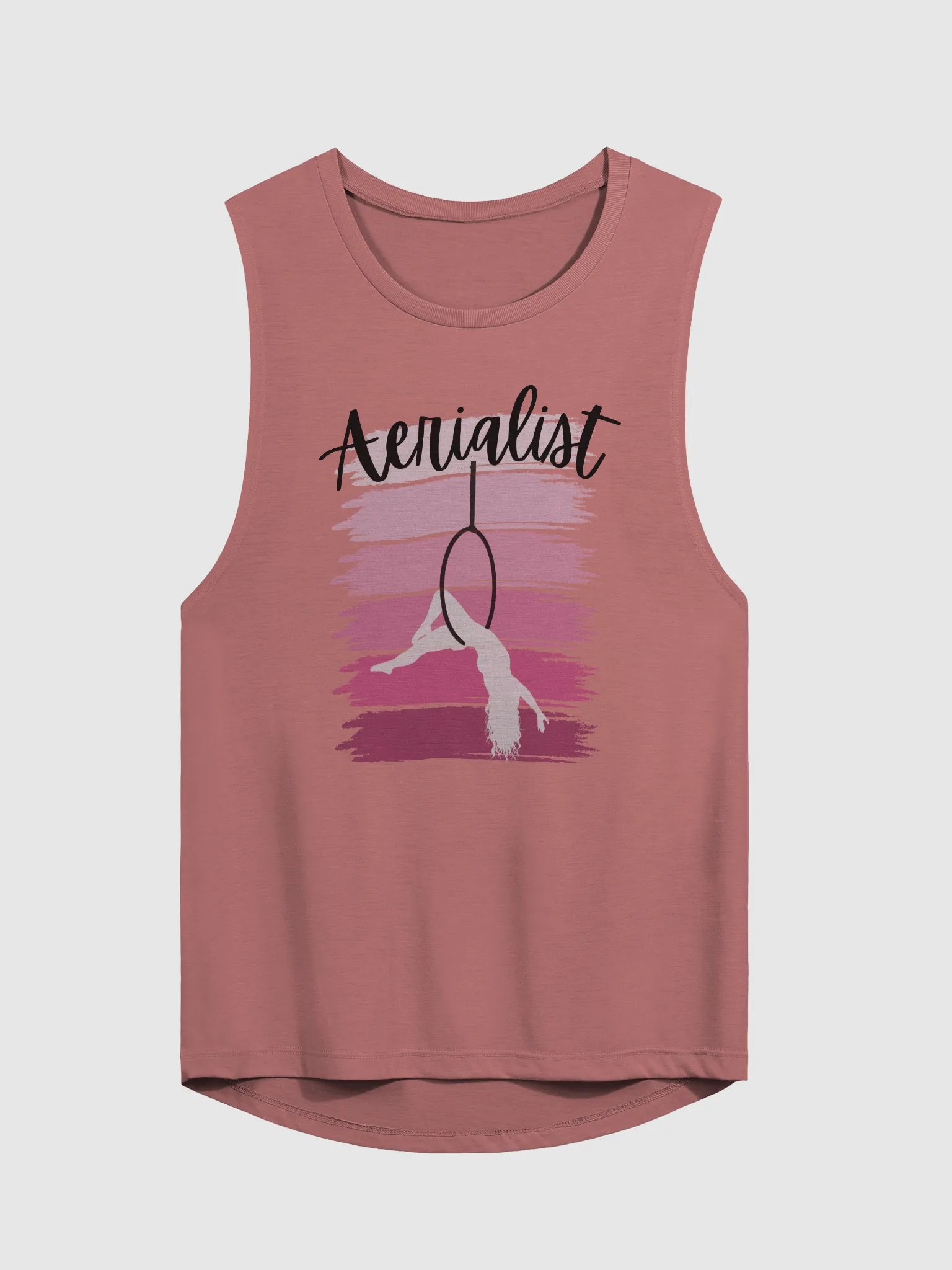 Aerialist Silhouette Women's Muscle Tank product image (3)