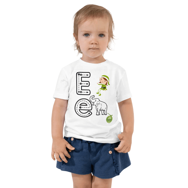 JoBeth Design Ee White Toddler T-Shirt product image (1)
