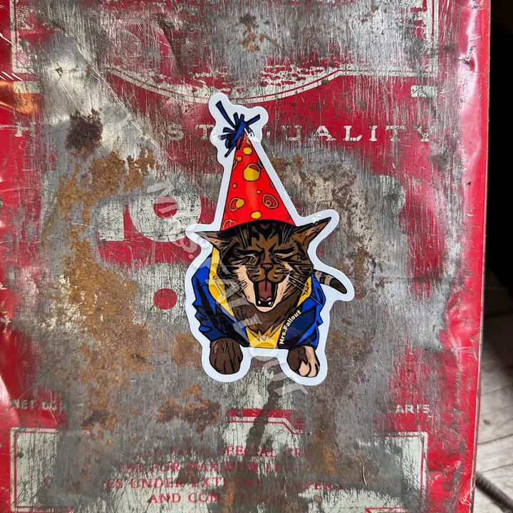 Party Hat Catmeat Sticker product image (1)