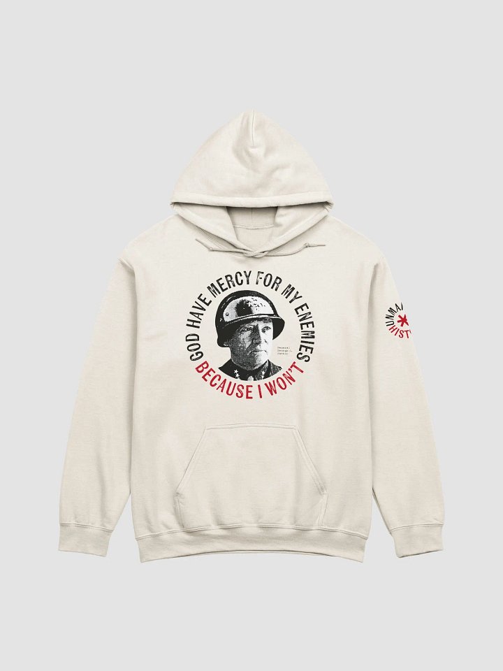 Patton Quote Circle Hoodie - Light product image (1)