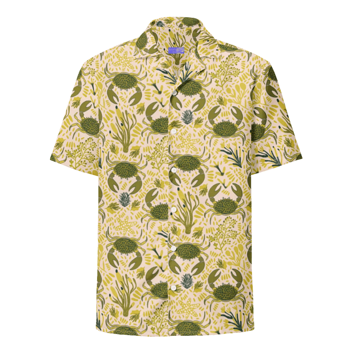 Tropical Crab Paradise Hawaiian Shirt product image (1)
