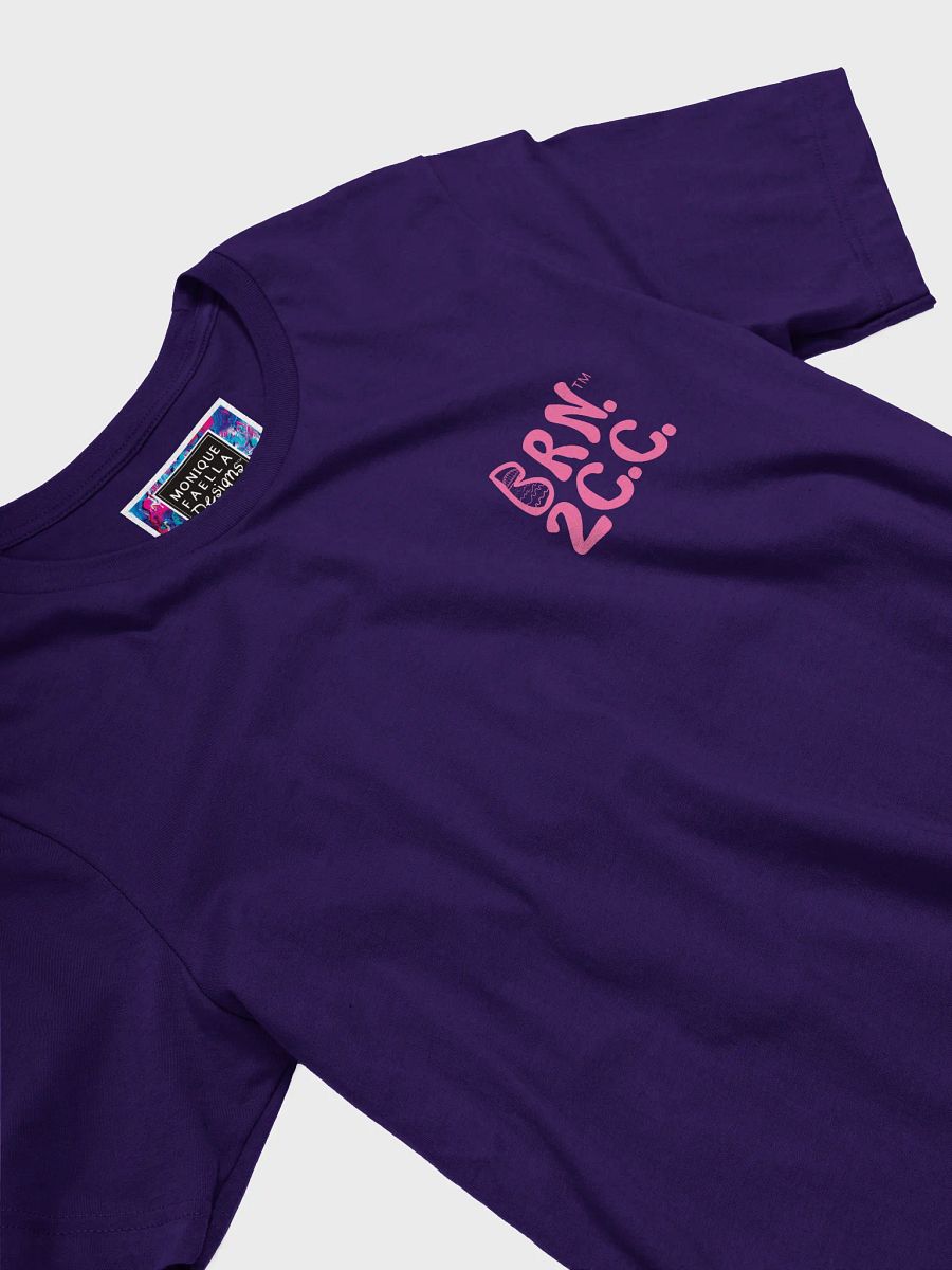 Women's | BOURNE to Cape Cod™ | Supersoft T-Shirt by Bella+Canvas | Brilliant Rose Pink Logo on Jewel Tone Colors product image (24)