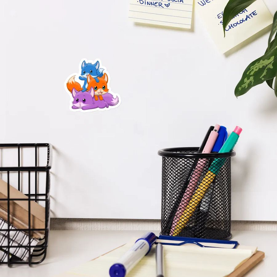 Fuchsfamilie Magnet product image (10)