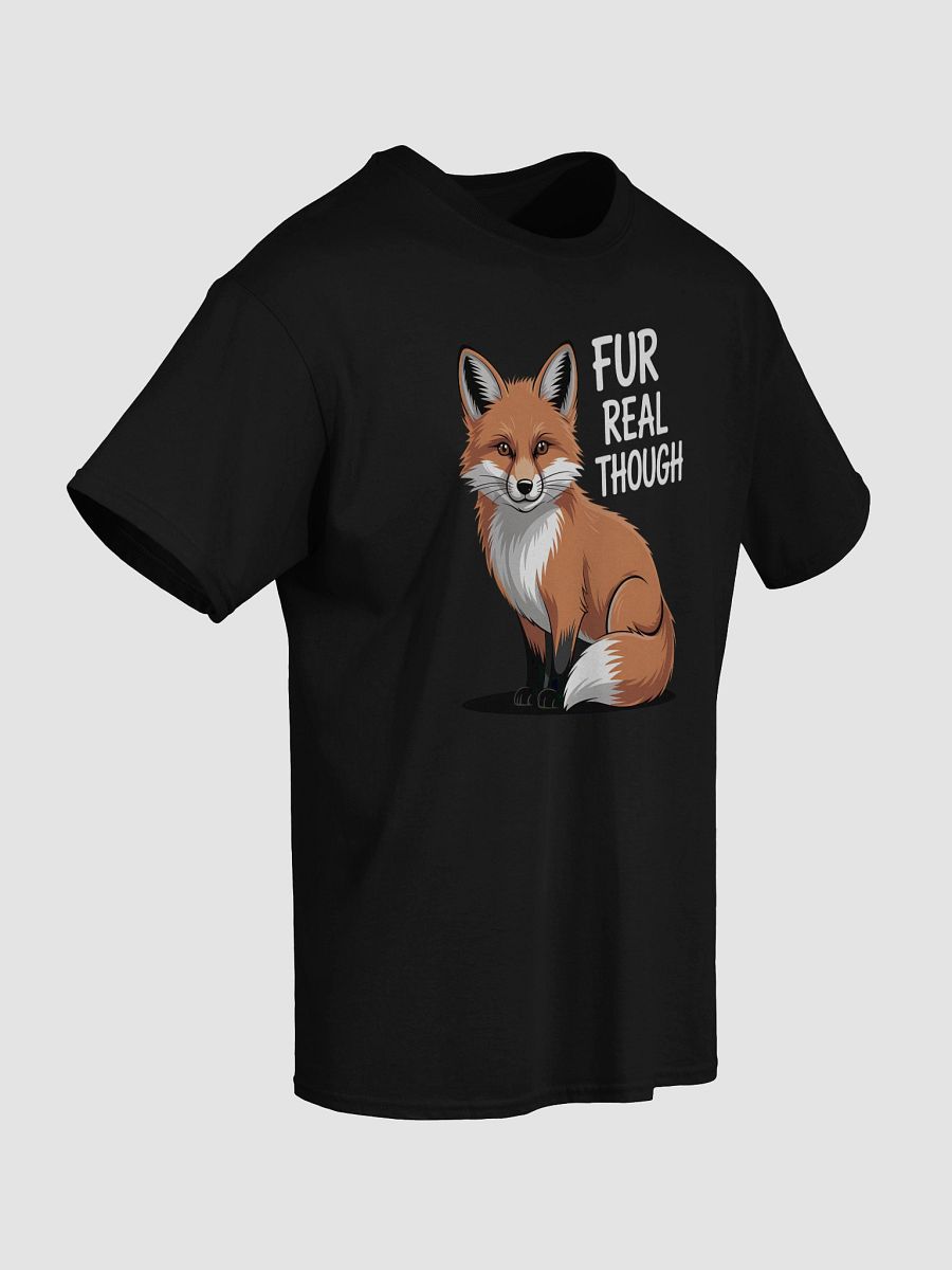 FUR REAL THOUGH Fox Graphic Tee product image (41)