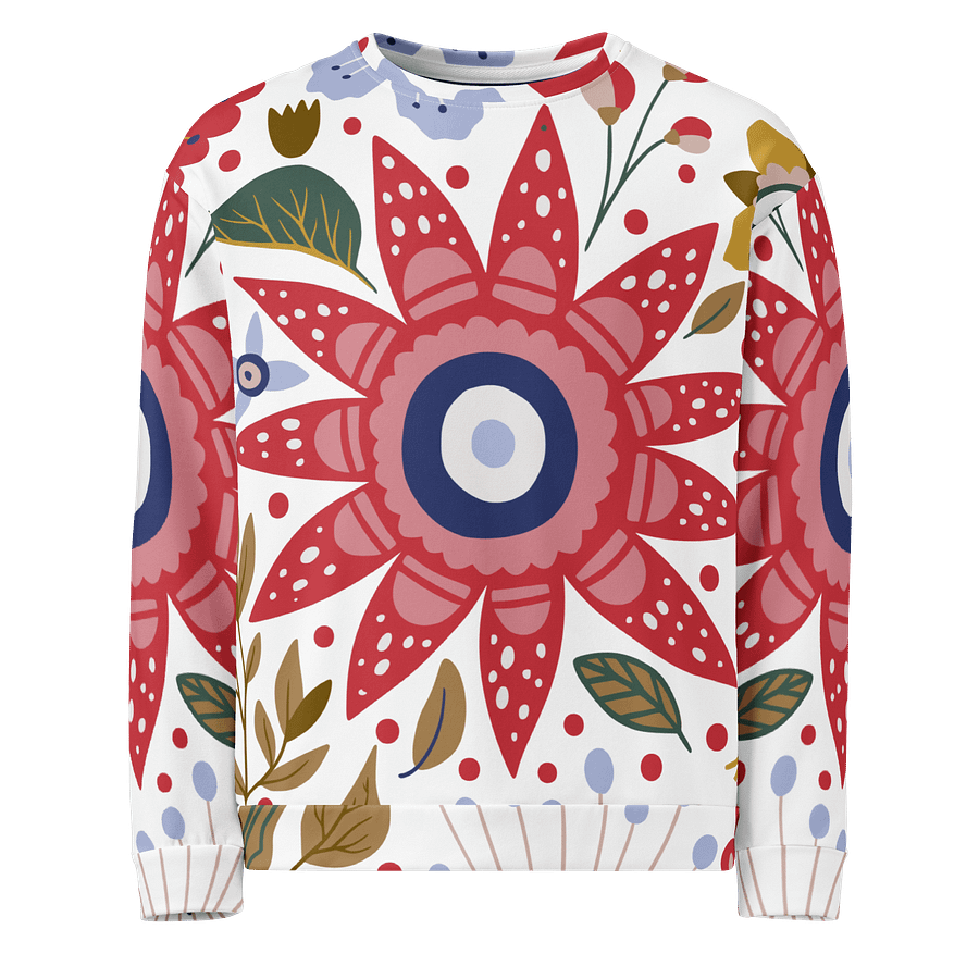 Floral Fantasy All-Over Print Sweatshirt product image (1)