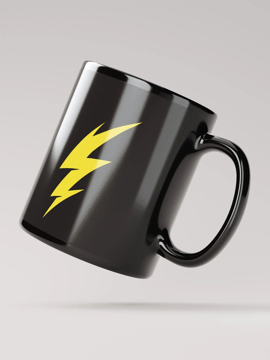 Lightning Bolt Black Mug product image (3)