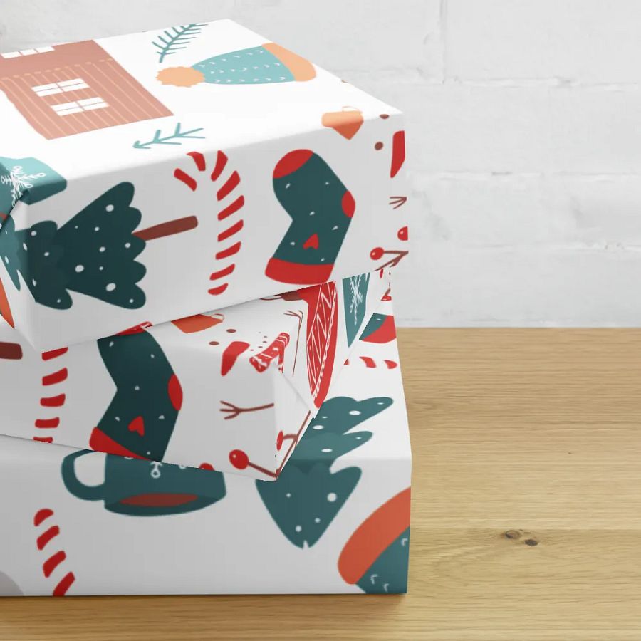 Holiday Cheer Wrapping paper product image (10)