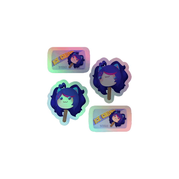 Ice Cream Katie - Holo Stickers product image (1)