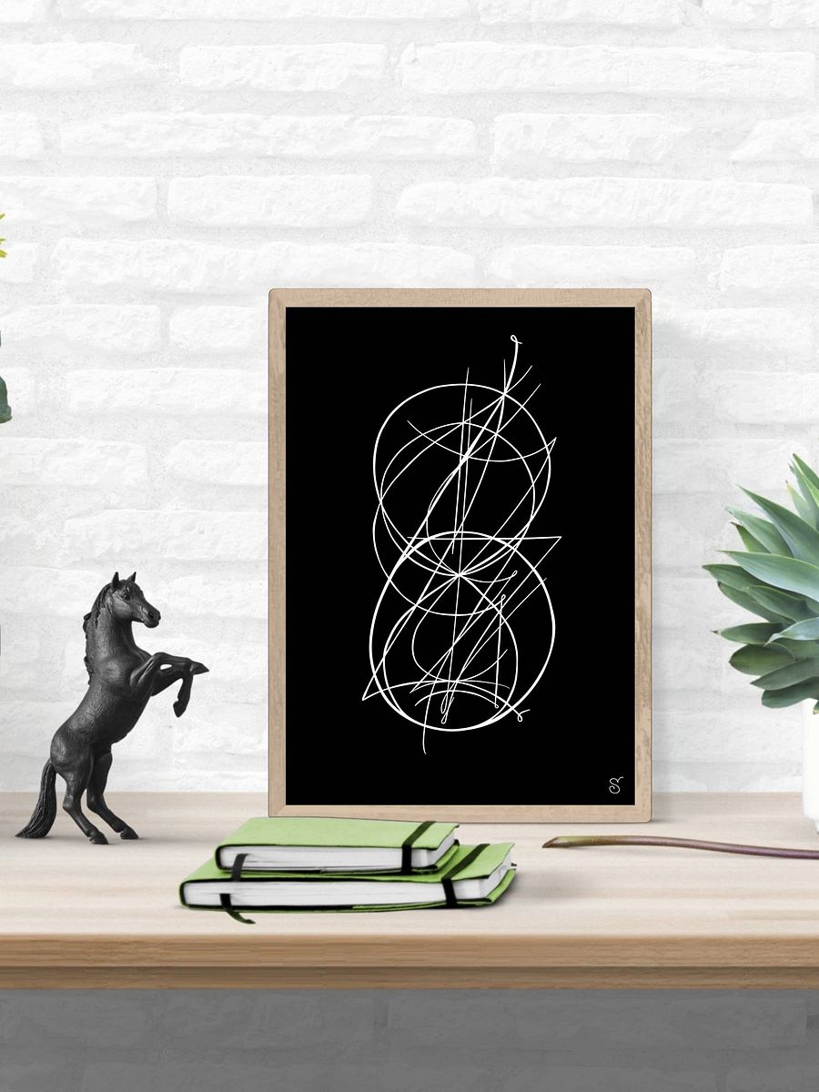 Vibrant Matte Poster Print - Abstract Image No. 9 product image (13)