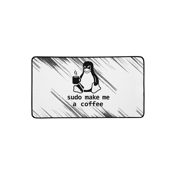Desk Mat - sudo make me a coffee product image (2)