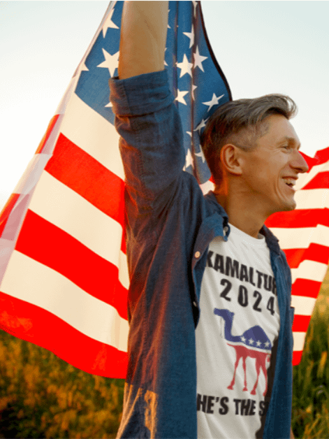 Stars and Stripes Kamal Tee product image (1)