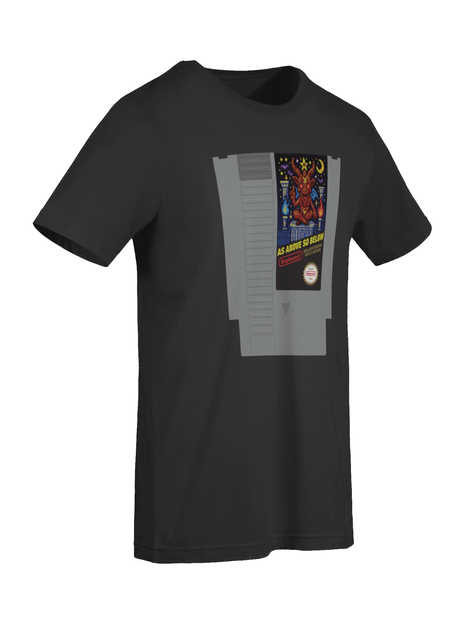 Baphomet: 8-Bit Boss Tee product image (91)