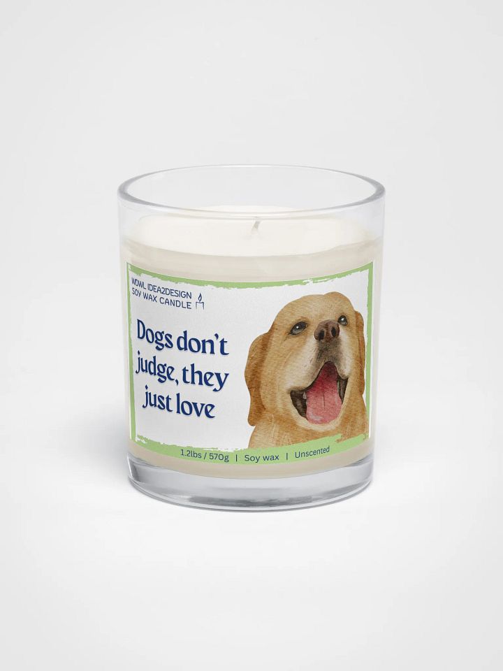 Labrador retriever Dog Lover Best Gift, Large Capacity, Great Value & Eco-Friendly Candle – 1.2 lbs of Pure Serenity product image (1)