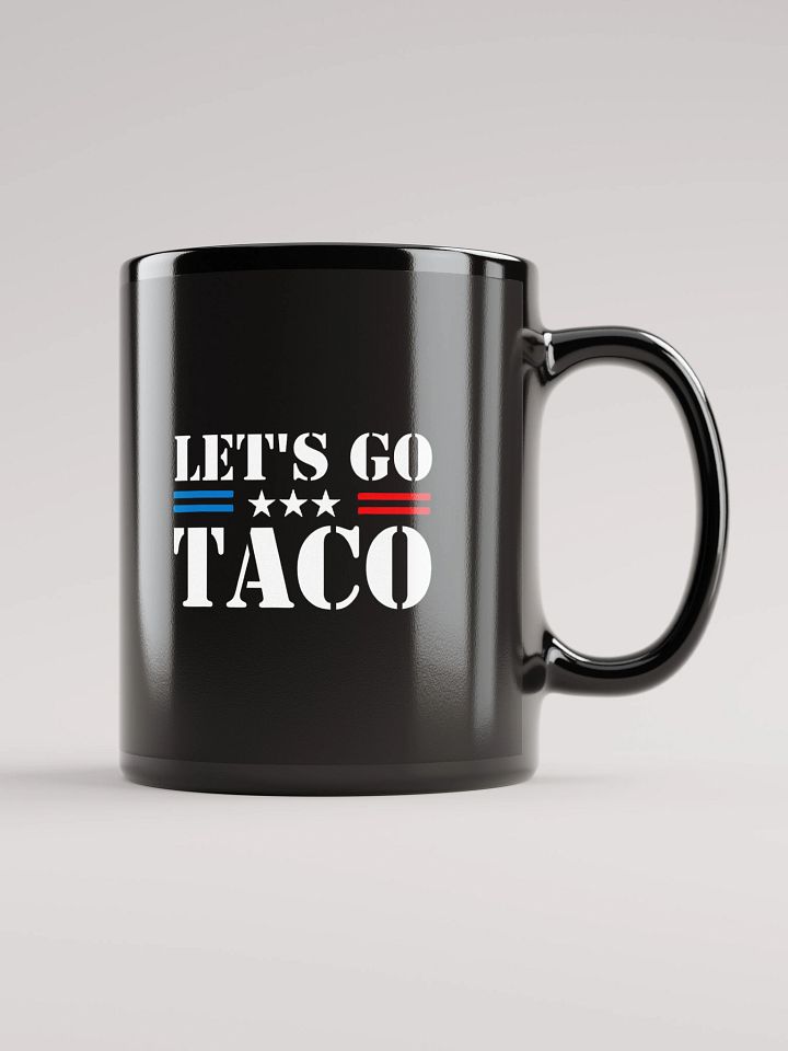 Skull & Knives Black Glossy Mug product image (2)