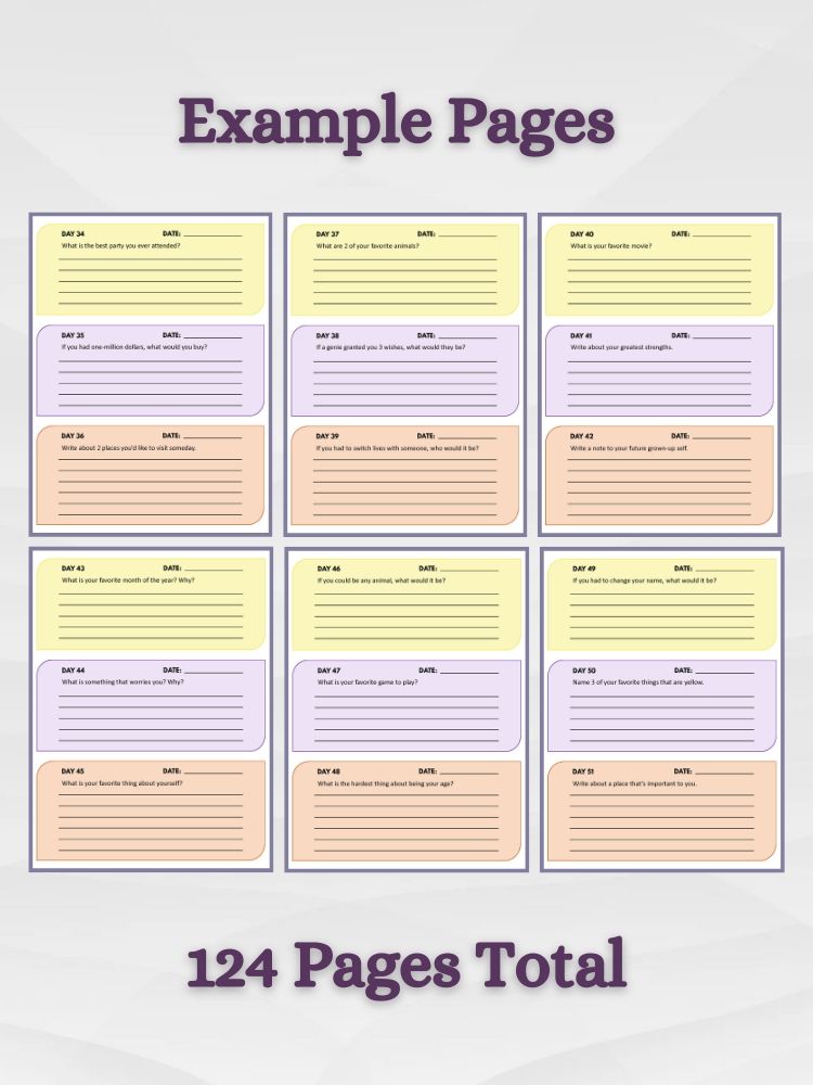 365 Questions for Kids: Self-Discovery Workbook for Kids 9-12 product image (6)