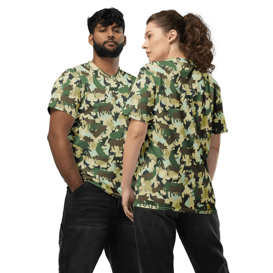 FARMOUFLAGE WEST COAST CAMO RECYCLED UNISEX SPORTS JERSEY product image (6)
