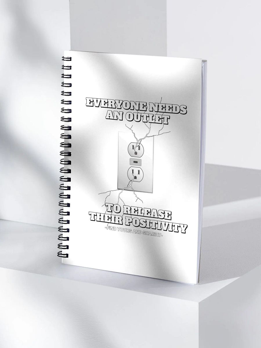 Everyone Needs An Positive Release Outlet - Spiral Notebook product image (4)