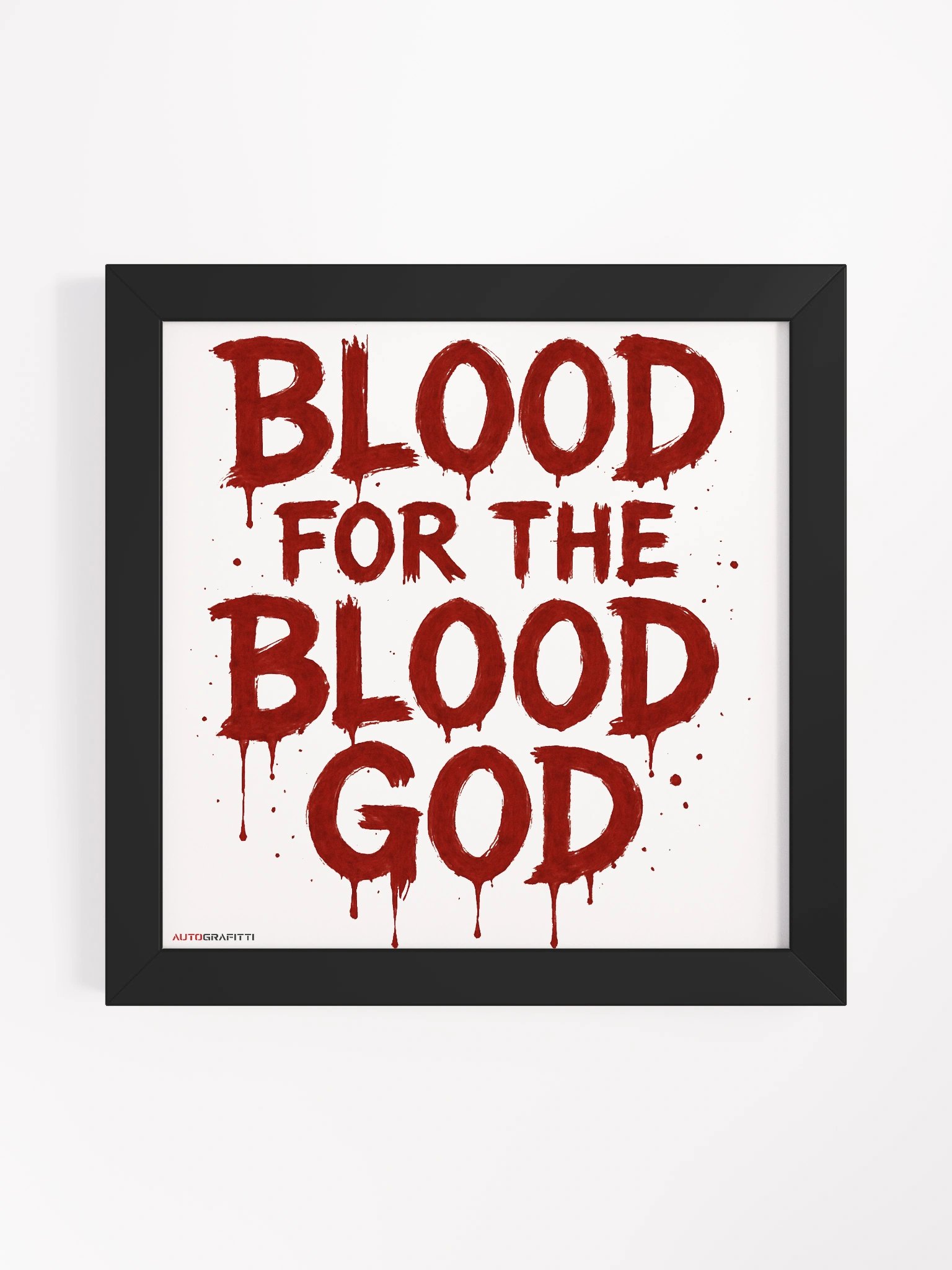 Blood for the Blood God (Framed) product image (2)
