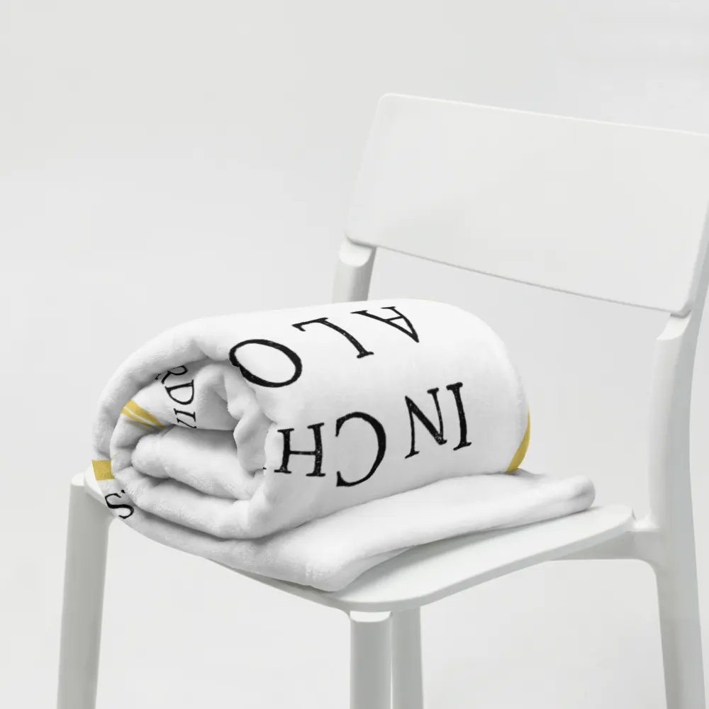 In Christ A Lone 50x60 Throw product image (4)