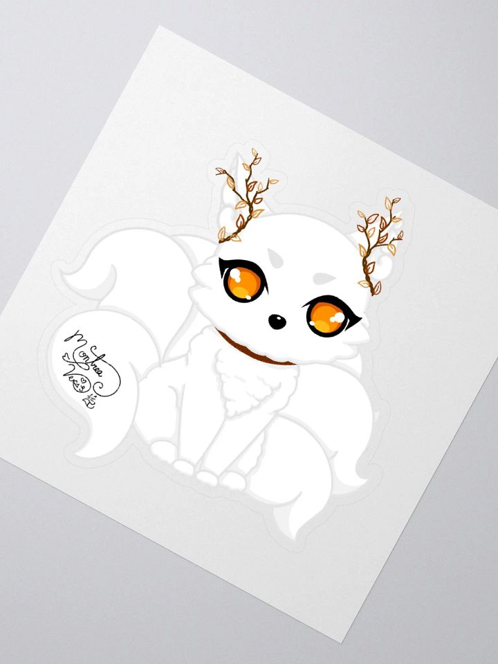 Fall Fox Kiss Cut Sticker product image (2)