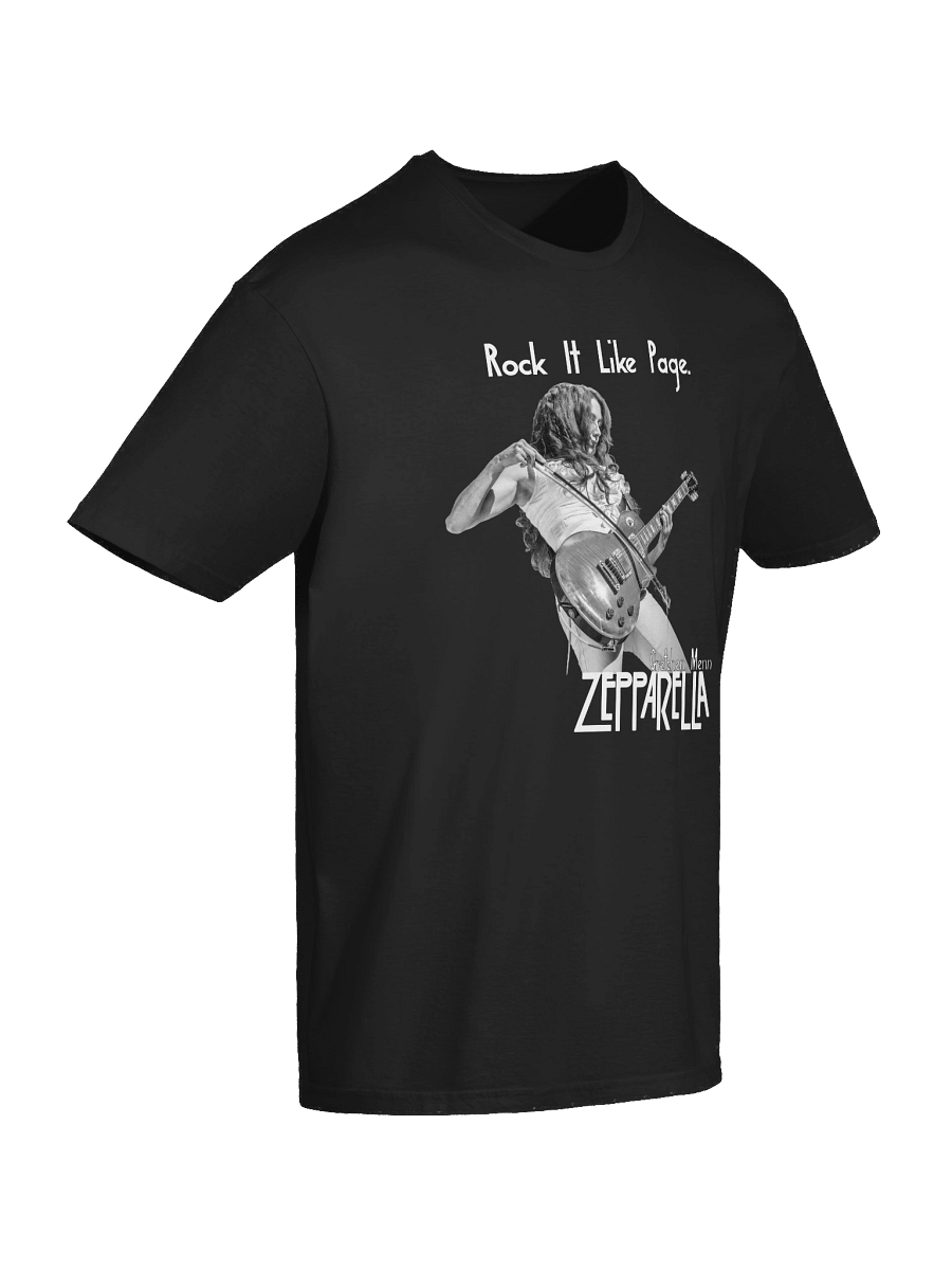 Rock It Like Page - Gretchen Menn Tee - Black and White Design product image (10)
