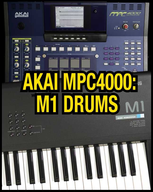 Akai MPC4000: M1 Drums product image (1)