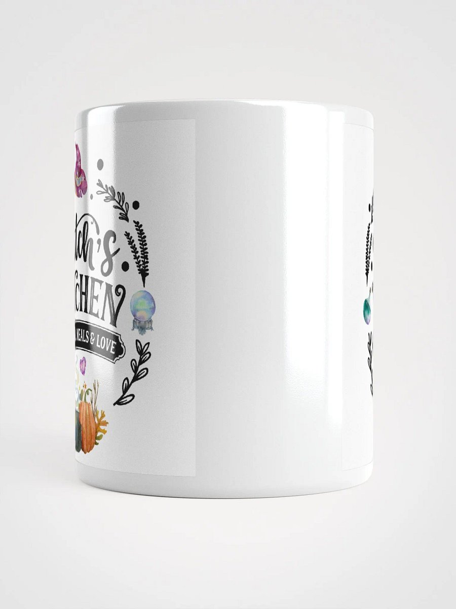Witch's Kitchen, Magical Meals and Love WHITE GLOSSY MUG - Witchy, Kitchen Witch, Magic Kitchen Gift product image (5)