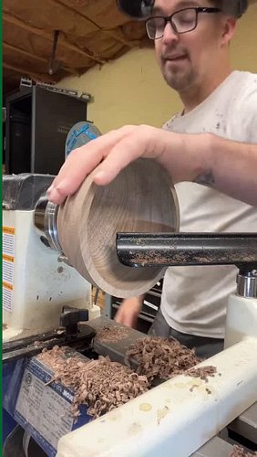 In this clip from the live woodturning stream, I dive into a fantastic viewer question: have I ever turned a white oak whiske...