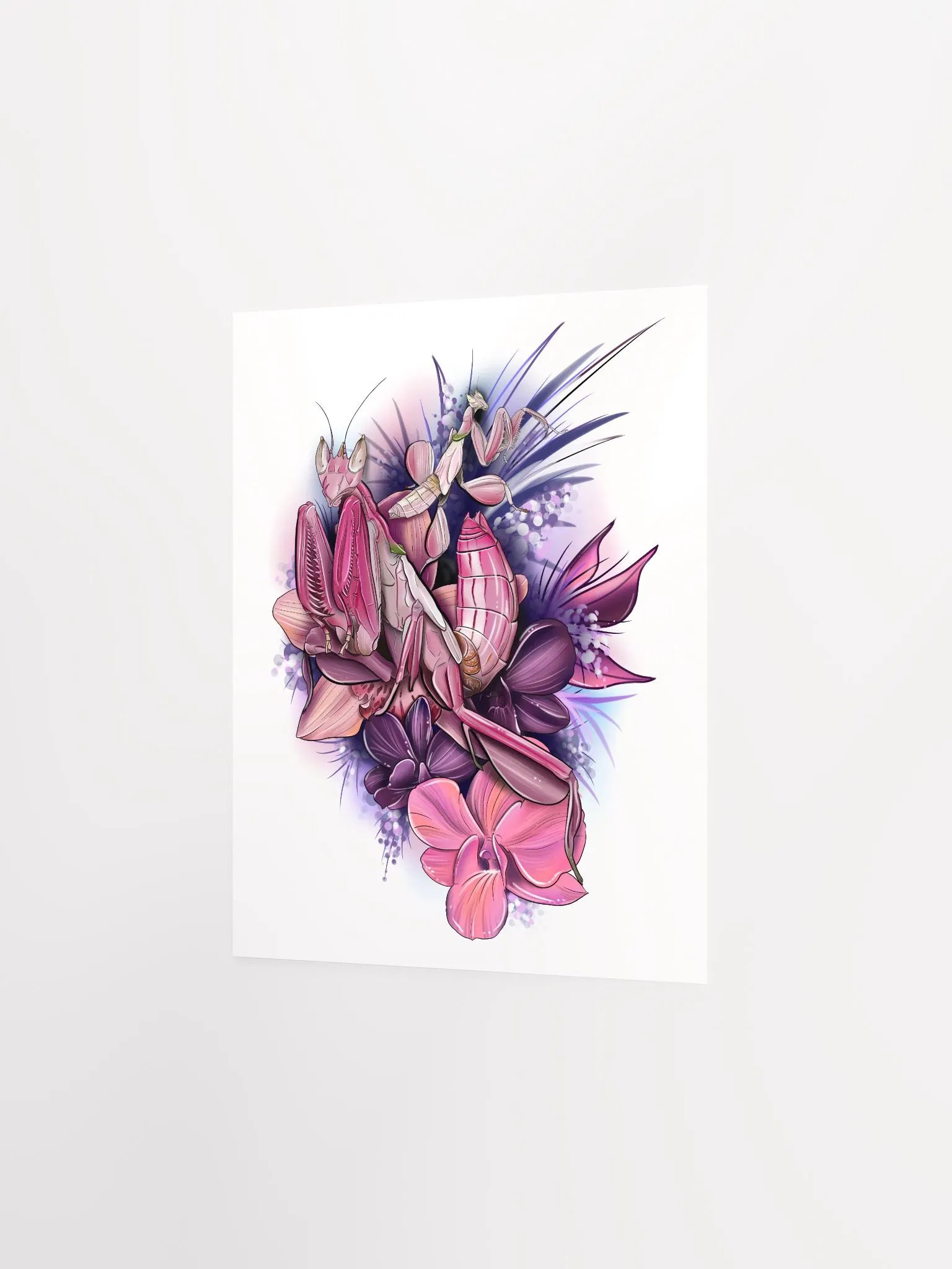 Hymenopus coronatus Poster product image (6)