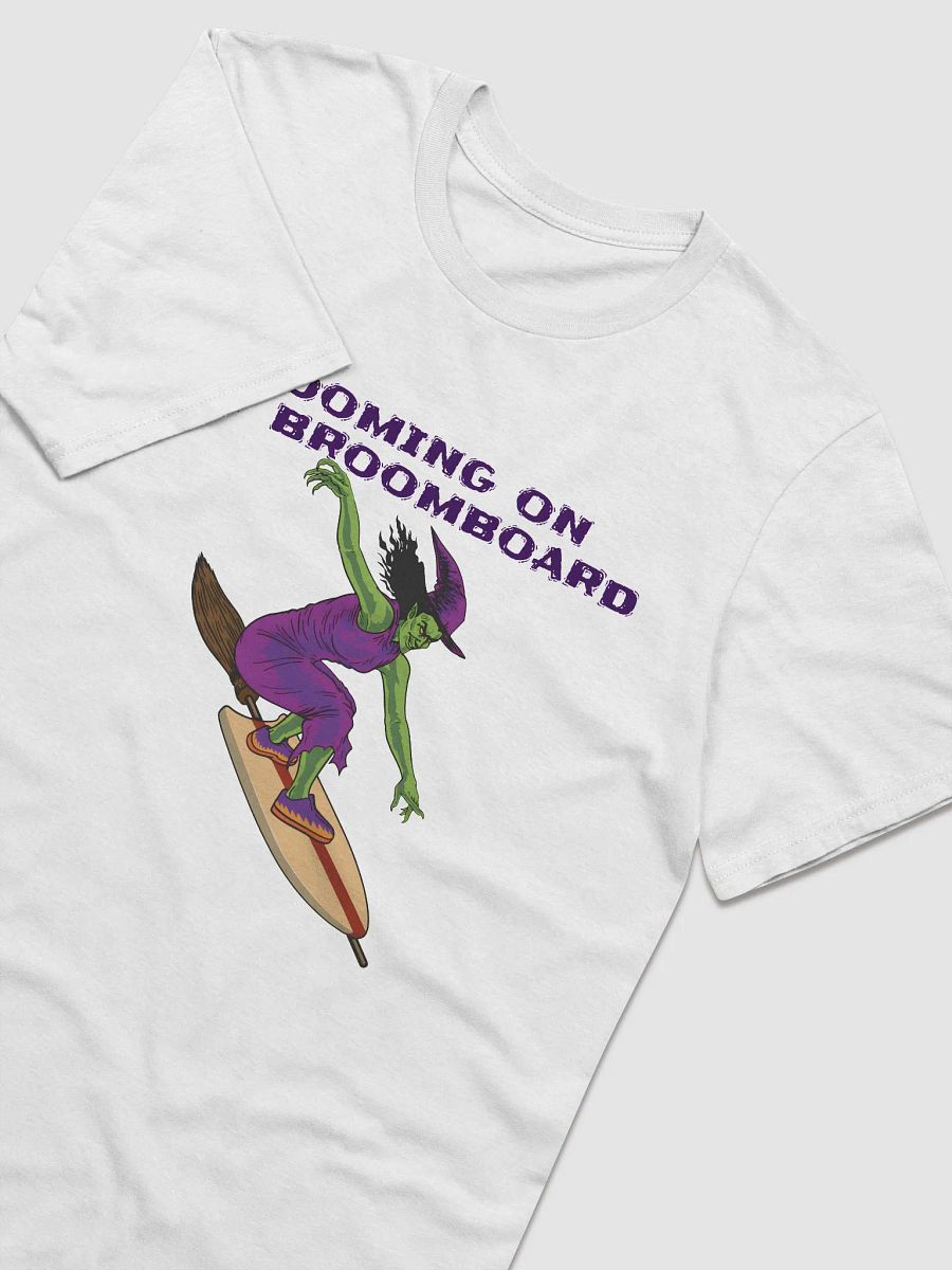 Witch on Broom Board Surfing Tee product image (5)