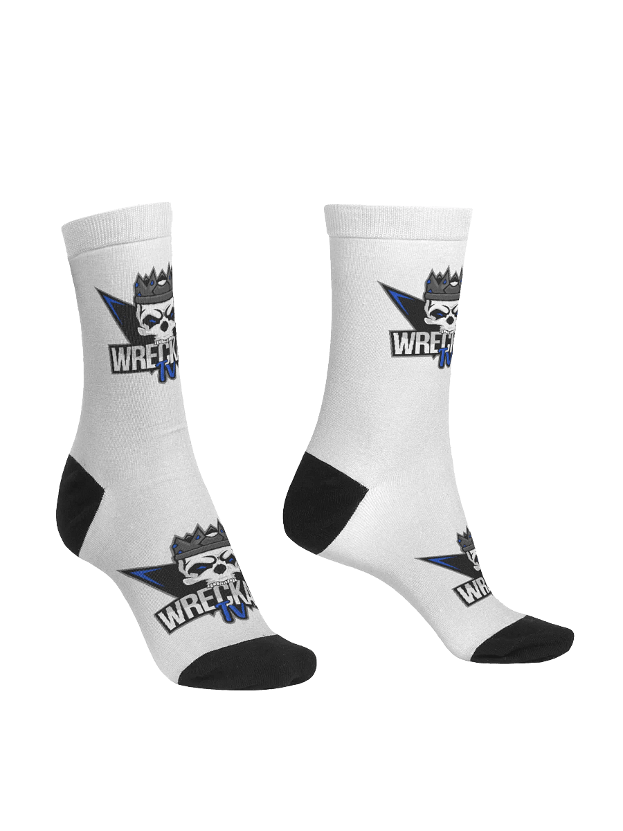 Wreckagetv Logo Crew Socks product image (3)