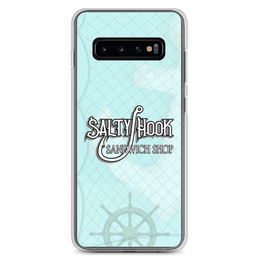 Salty Hook Sandwich Shop Clear Case: Nautical Logo product image (2)