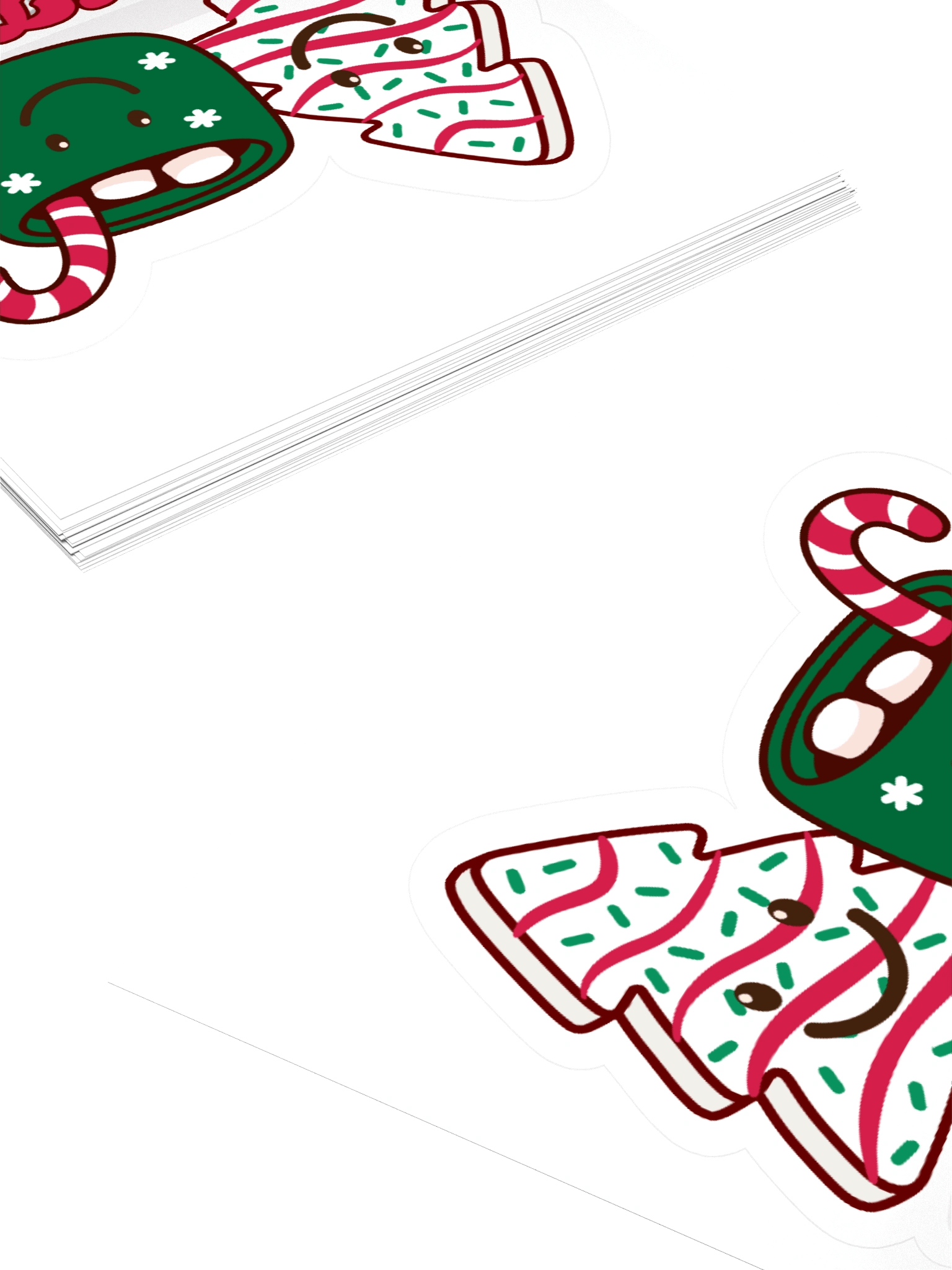 Christmas Cake and Hot Cocoa BFFs Sticker product image (4)