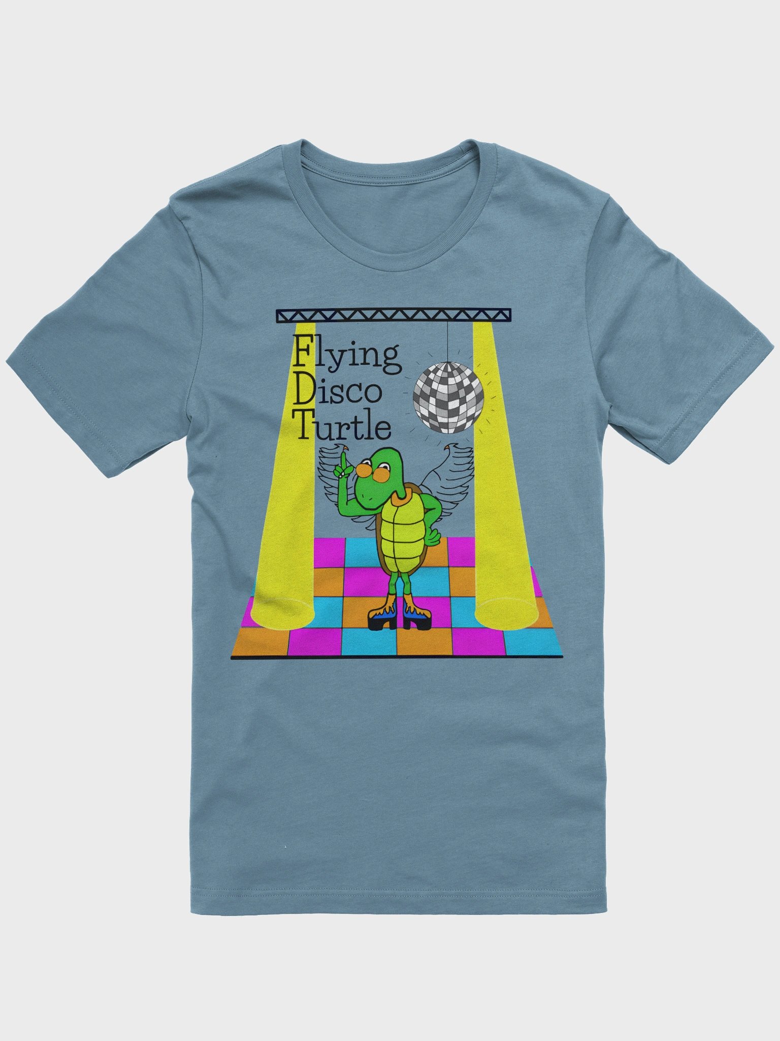 Flying Disco Turtle tee product image (3)