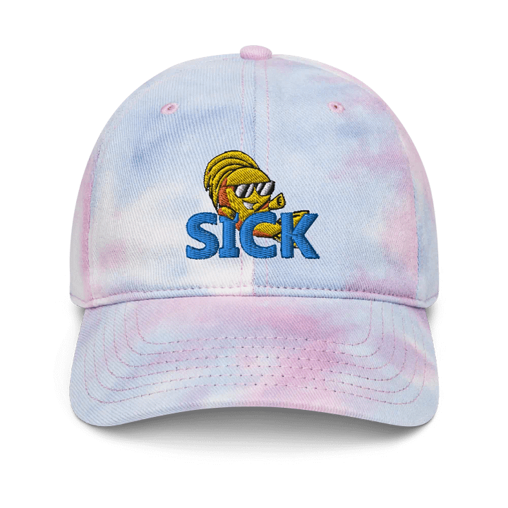 Sick Fish Tie-Dye Baseball Cap product image (1)