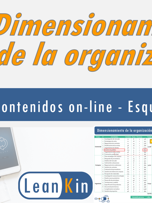 Dimensionamiento de la organización. Equilibrado de personal directo e indirecto product image (1)
