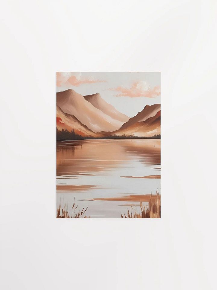 Tranquil Reflections Matte Poster product image (9)