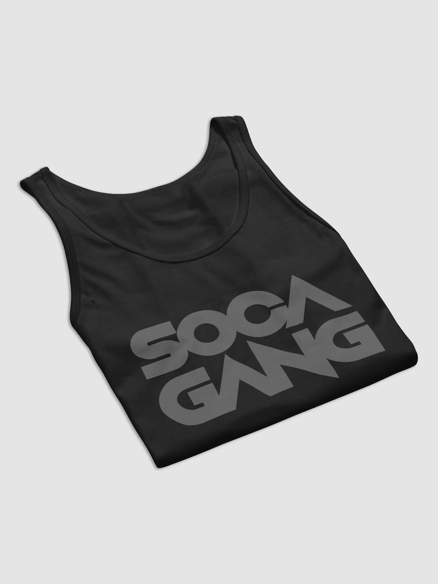 UniSex Gray Logo Tank product image (8)