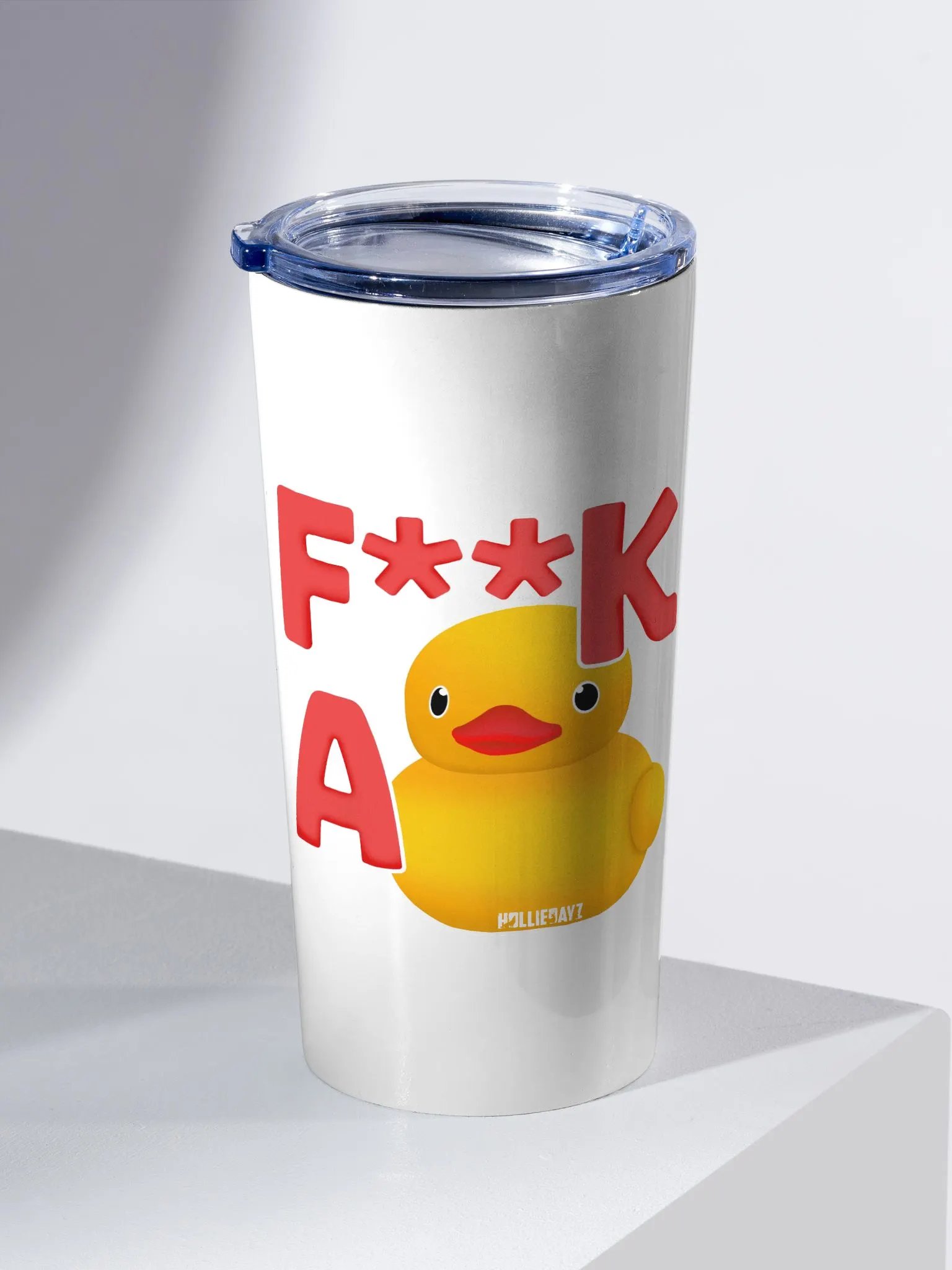 Holliedayz f**k a duck tumbler product image (1)