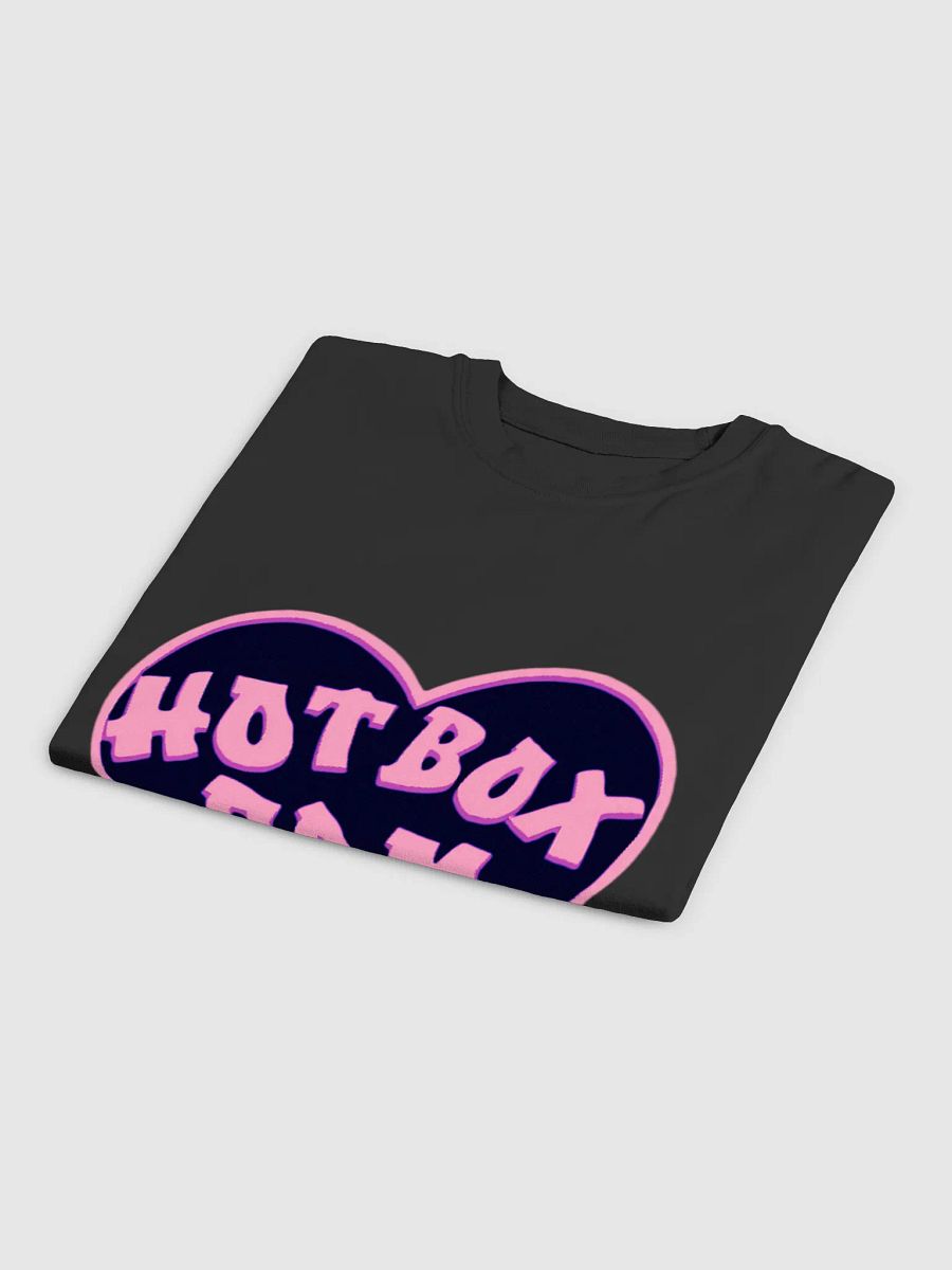HOT BOX FAM BLACK AND PINK LOGO TEE product image (7)