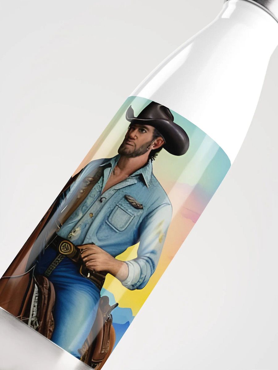 Cowboy water bottle product image (5)