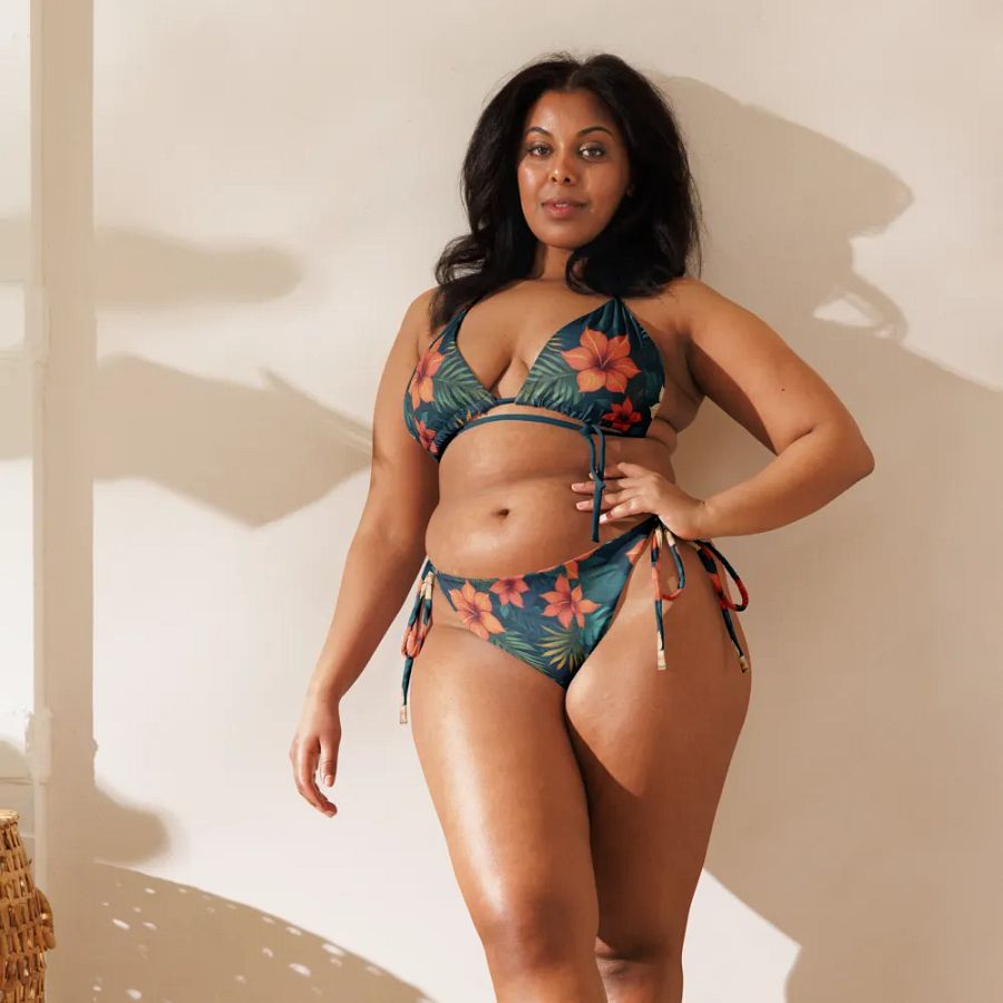 Tropical Blooms Recycled Bikini Set product image (11)
